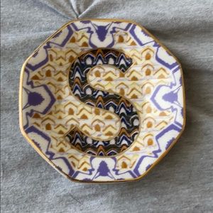 “S” Jewelry tray